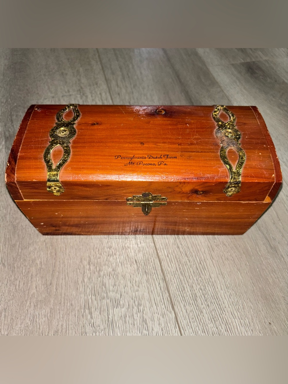 Pennsylvania Dutch Farm Cedar Chest